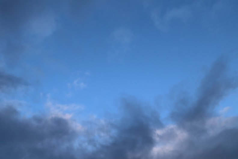Sky Blue Dramatic Clouds 012