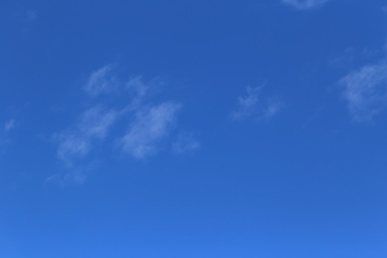 Sky Blue White Clouds 011