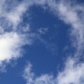 Sky Blue White Clouds 024