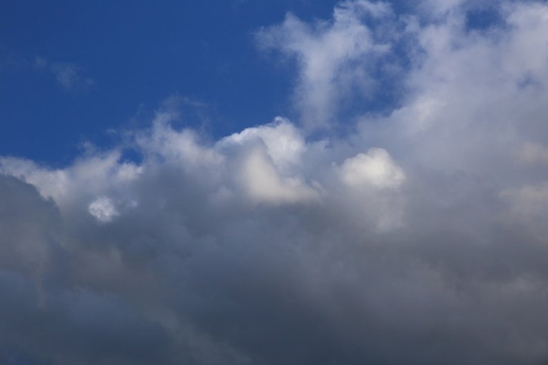 Sky Blue Dramatic Clouds 021
