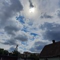 Sky Blue Dramatic Clouds 023