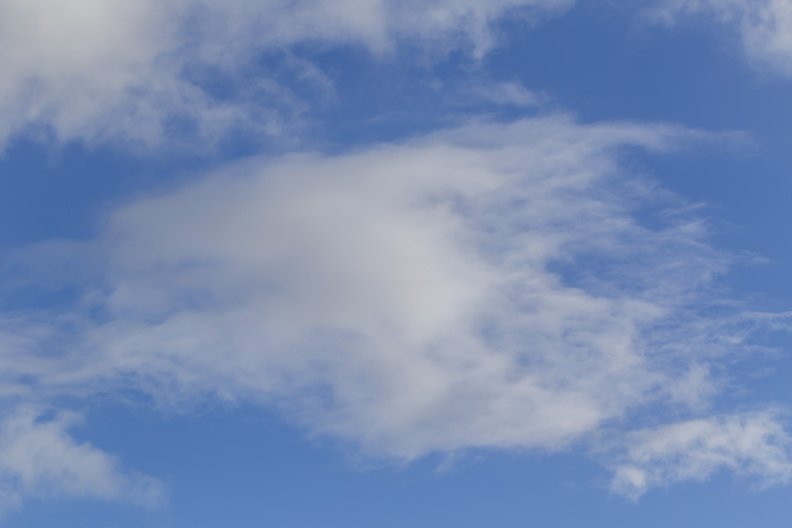 Sky Blue White Clouds 045